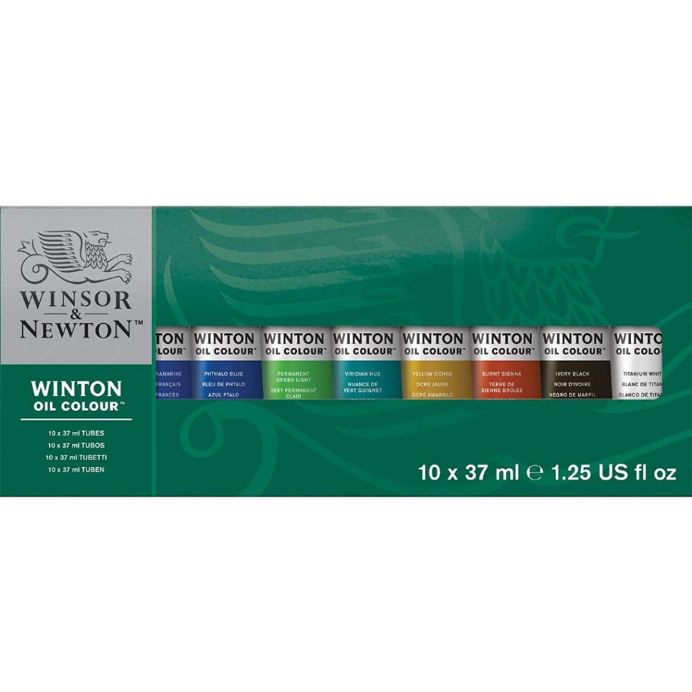 Winsor & Newton Winton Oil Color Paint, Starter Set